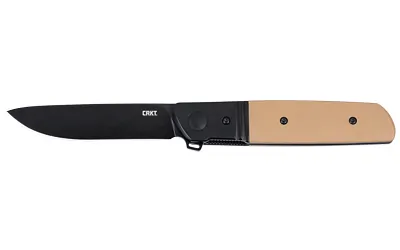 Crkt Bamboozled 3.34" Plain Brown