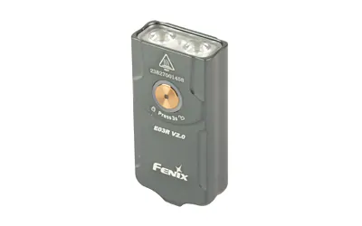 Fenix E03r V2 500lum Keychain Gray