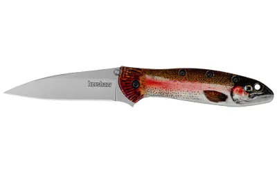 Kershaw Leek 3" Rnbw Trout/silver