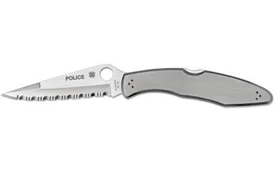 Spyderco Police Stnls Spyderedge