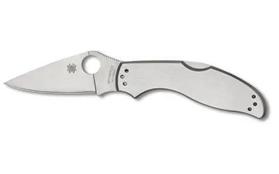 Spyderco Uptern 2.82" Ss Silver