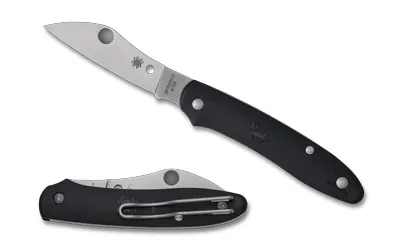 Spyderco Roadie Xl Ltwt 2.74" Blk