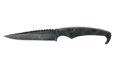 Stroup Mk2 4" Acid Etched Blk W/sth