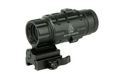 Utg 3x Magnifier W/fts Qd Mnt
